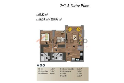 4+1 Apartment in Kadikoy, Turkey No. 17984 23