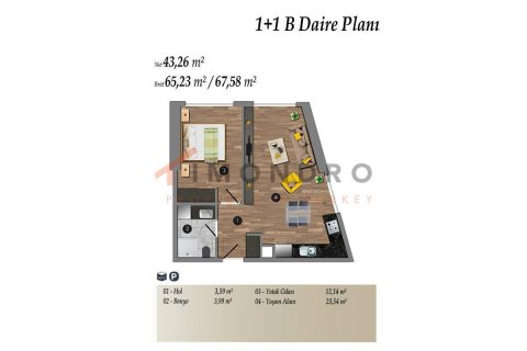 4+1 Apartment en Kadikoy, Turkey No. 17984 21