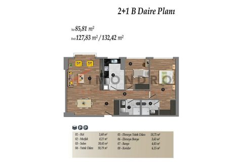 4+1 Apartment in Kadikoy, Turkey No. 17984 24