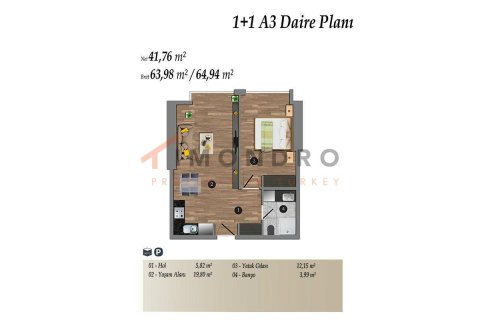 4+1 Appartement à Kadikoy, Turkey No. 17984 20