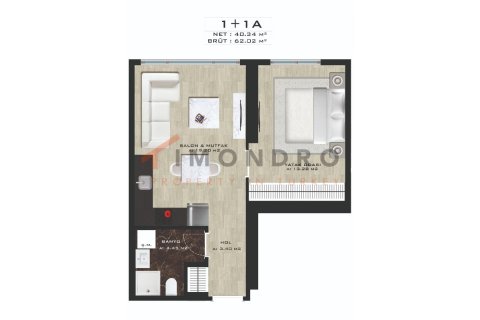 4+1 Apartment en Kadikoy, Turkey No. 21442 14