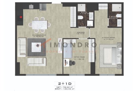 4+1 Apartment en Kadikoy, Turkey No. 21442 17