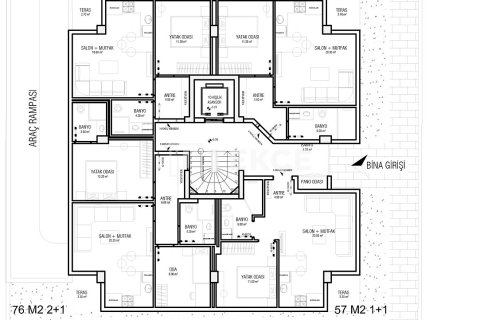 Квартира 2+1 в Анталья, Турция №16523 2