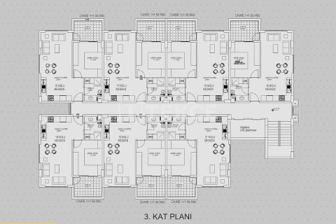 2+1 Penthouse à Alanya, Turkey No. 16597 16