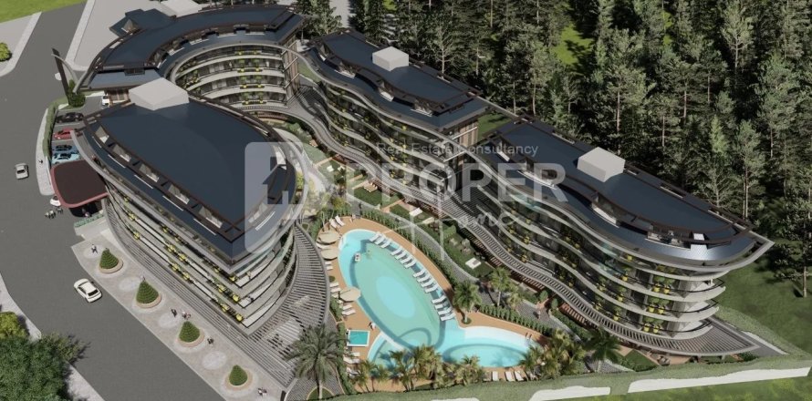 0+2 Apartment in Alanya, Turkey No. 16458