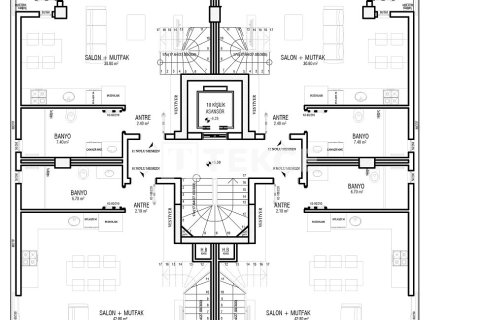 3+1 Apartment in Antalya, Turkey No. 16525 5