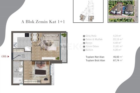 3+1 Apartment in Antalya, Turkey No. 14426 3