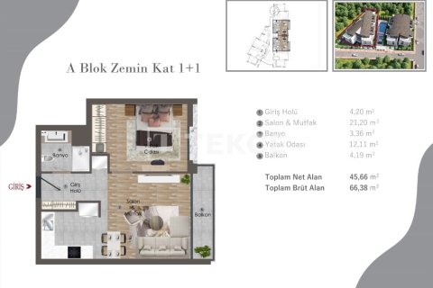 3+1 Apartment in Antalya, Turkey No. 14426 5