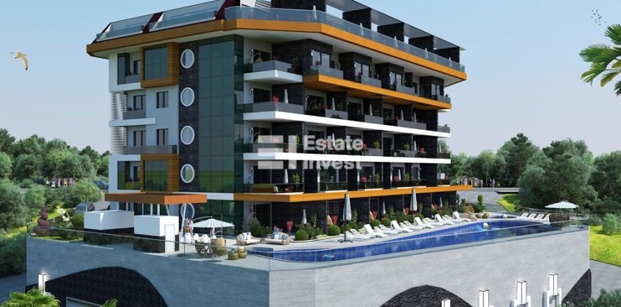 2+1 Appartement à Alanya, Turkey No. 54090