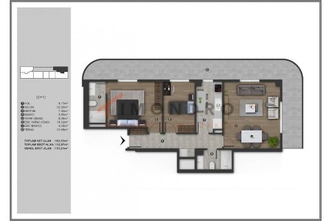 1+1 Apartment en Kâğıthane, Turkey No. 16912 22