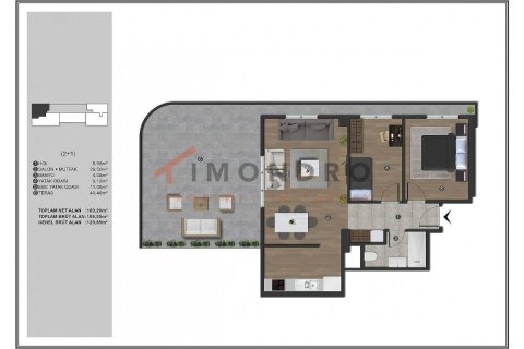 1+1 Appartement à Kâğıthane, Turkey No. 16912 5