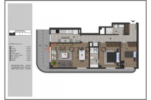 1+1 Apartment en Kâğıthane, Turkey No. 16912 27