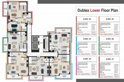 2+1 Penthouse à Alanya, Turkey No. 11562 26