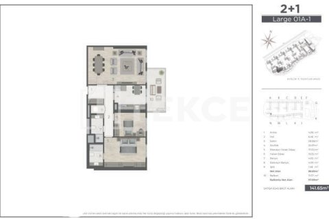 1+1 Apartment en Istanbul, Turkey No. 11504 10