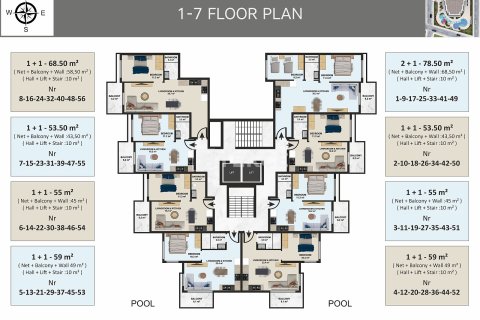 1+1 Appartement à Alanya, Turkey No. 20847 21