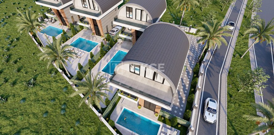 3+1 Villa à Alanya, Turkey No. 20825