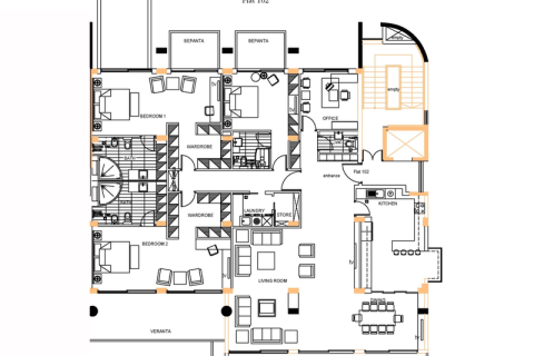 4 dormitorios Apartment en Agios Tychonas, Cyprus No. 74172 14