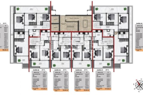 5 habitaciones Apartment en Demirtas, Turkey No. 13341 21