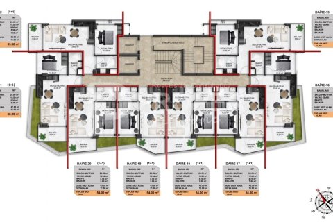 5 habitaciones Apartment en Demirtas, Turkey No. 13341 14