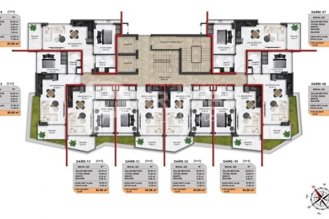 5 habitaciones Apartment en Demirtas, Turkey No. 13341 18