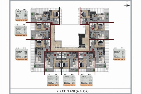 2+1 Apartment in Alanya, Turkey No. 11549 19