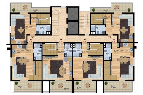 2+1 Penthouse à Alanya, Turkey No. 11547 18