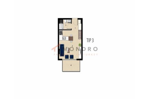 Apartamento tipo estudio Estudio en Antalya, Turkey No. 17088 6