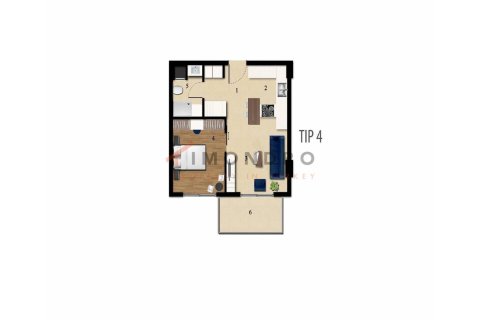 Apartamento tipo estudio Estudio en Antalya, Turkey No. 17088 5