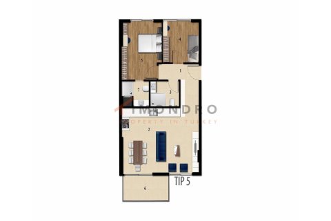 Studio Appartement à Antalya, Turkey No. 17088 4