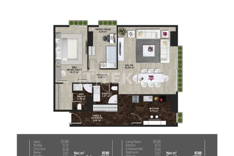 5+1 Apartment en Istanbul, Turkey No. 23665 29