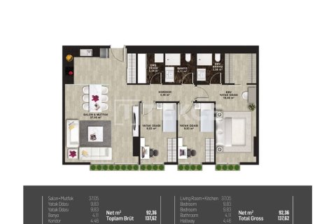 5+1 Appartement à Istanbul, Turkey No. 23665 27