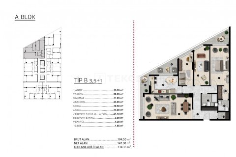 5+1 Apartment en Bursa, Turkey No. 11488 9