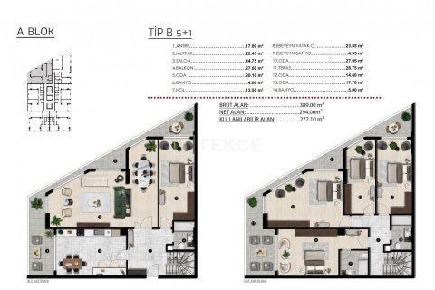 5+1 Appartement à Bursa, Turkey No. 11488 3