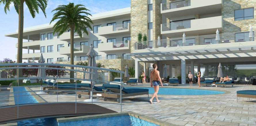 2 dormitorios Apartment en Germasogeia, Cyprus No. 53331