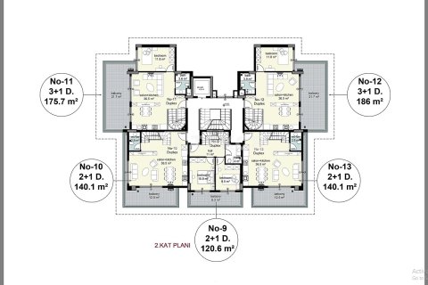 2+1 Apartment en Alanya, Turkey No. 20863 7