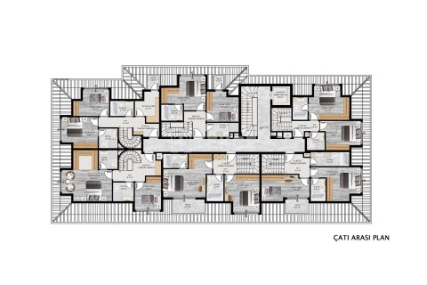 2+1 Penthouse à Alanya, Turkey No. 22220 27