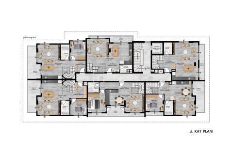 2+1 Penthouse à Alanya, Turkey No. 22220 28