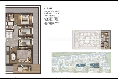 3+1 Apartment en Beylikduezue, Turkey No. 17596 27