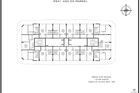 3+1 Penthouse en Antalya, Turkey No. 21869 18