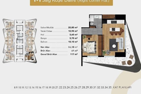 2+1 Appartement à Izmir, Turkey No. 21295 28