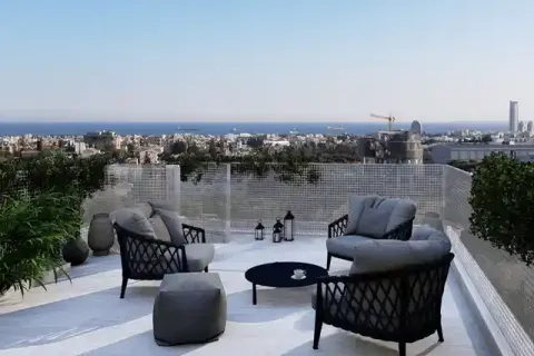 3 dormitorios Penthouse en Germasogeia, Cyprus No. 34518 1