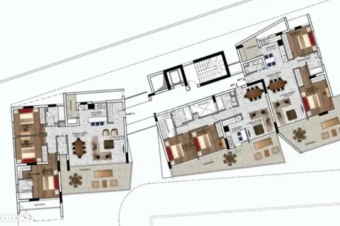 3 dormitorios Apartment en Germasogeia, Cyprus No. 34515 2