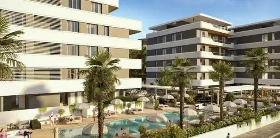 2 dormitorios Apartment en Germasogeia, Cyprus No. 34517