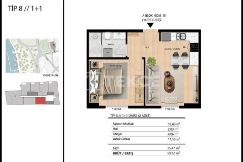 3+2 Apartment en Istanbul, Turkey No. 21301 14