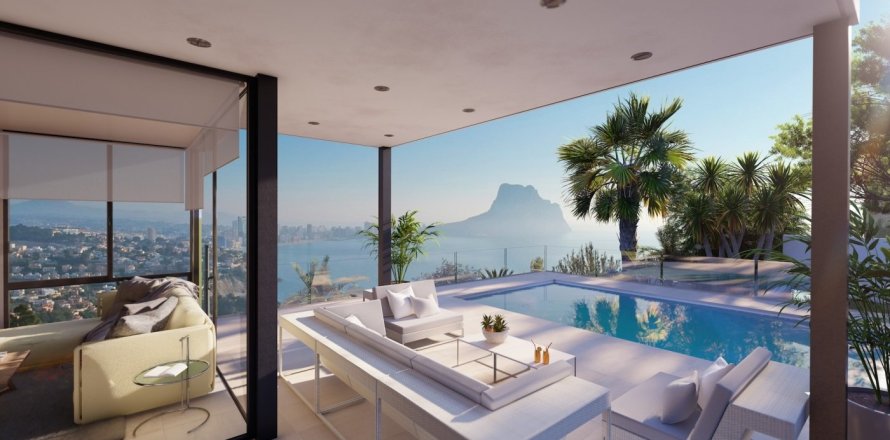 4 bedrooms Villa in Calpe, Spain No. 25583