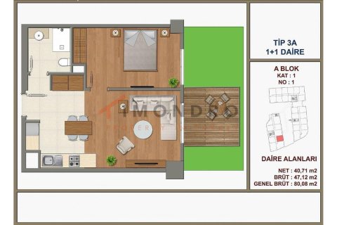 2+1 Apartment en Beyoglu, Turkey No. 17707 19