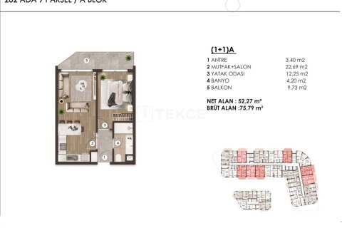 4+1 Appartement à Bueyuekcekmece, Turkey No. 17524 2