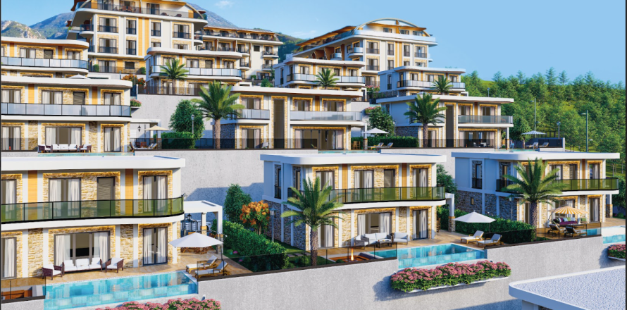 4+1 Apartment in Kargicak, Turkey No. 13660