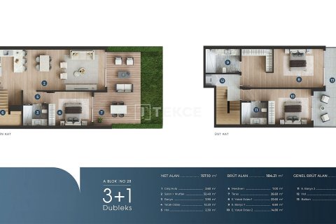 3+1 Appartement à Cesme, Turkey No. 75068 24