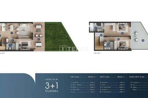 3+1 Appartement à Cesme, Turkey No. 75068 23